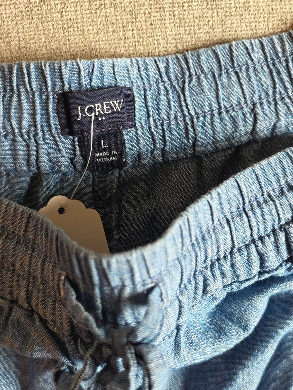J. Crew elastic waist